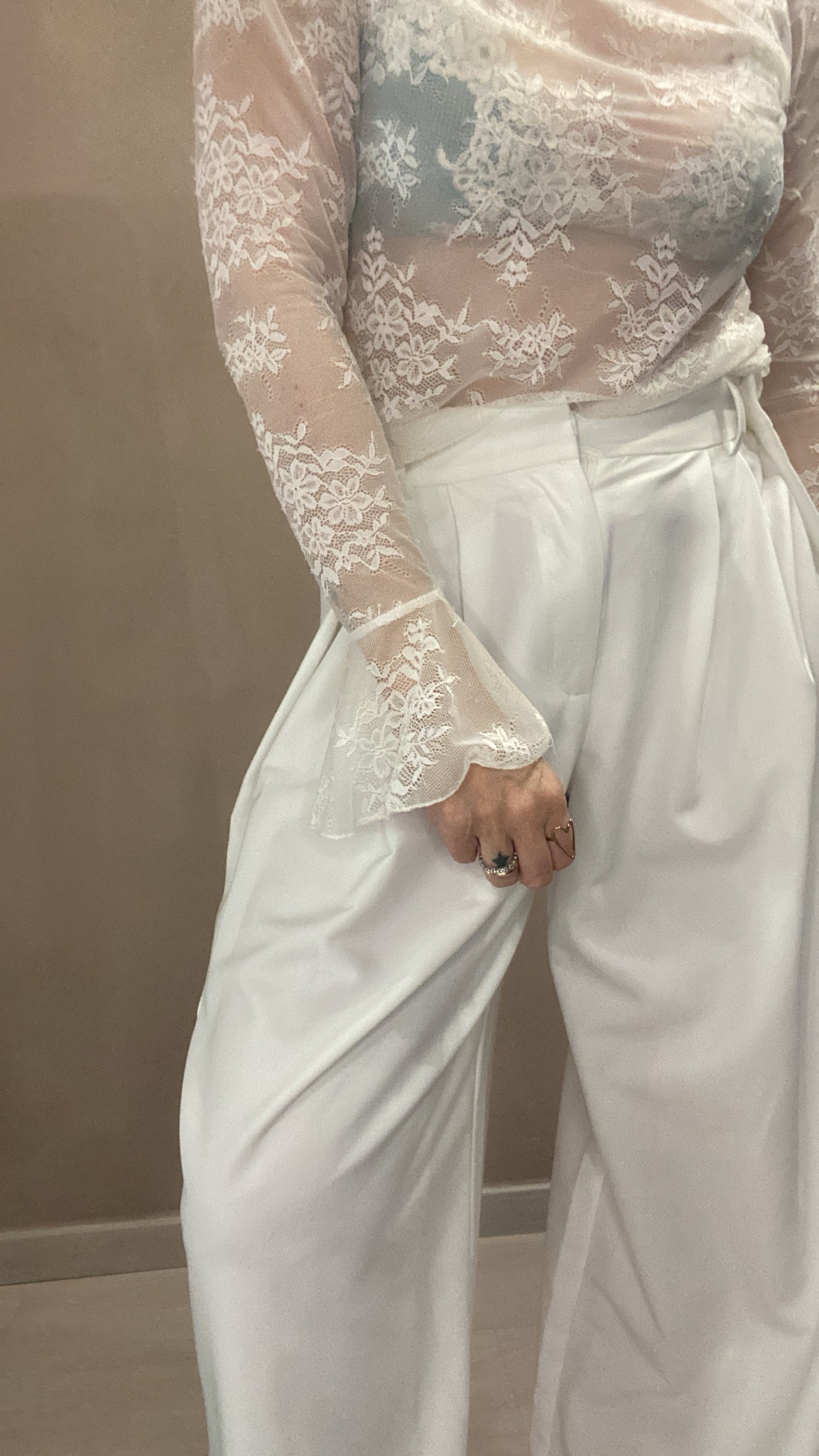 Pantalone Jude bianco