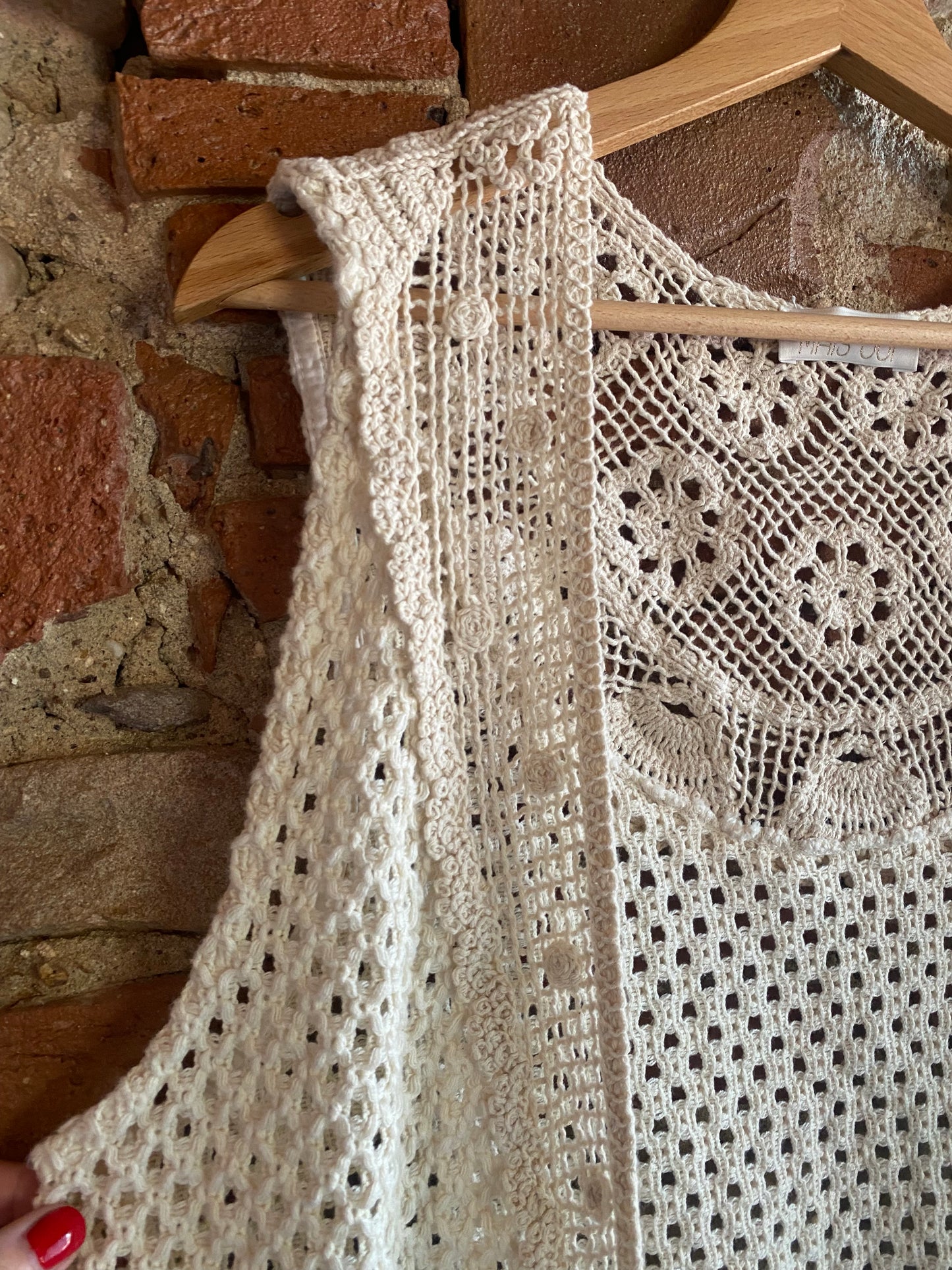 Gilet Numa écru