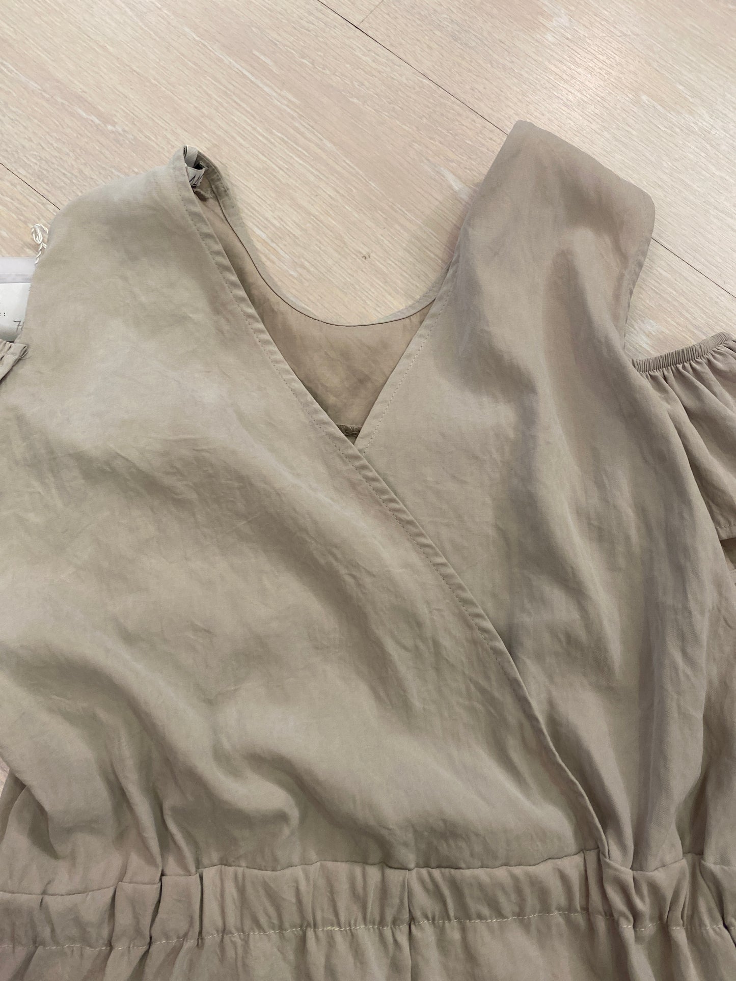 Tuta intera città colore taupe