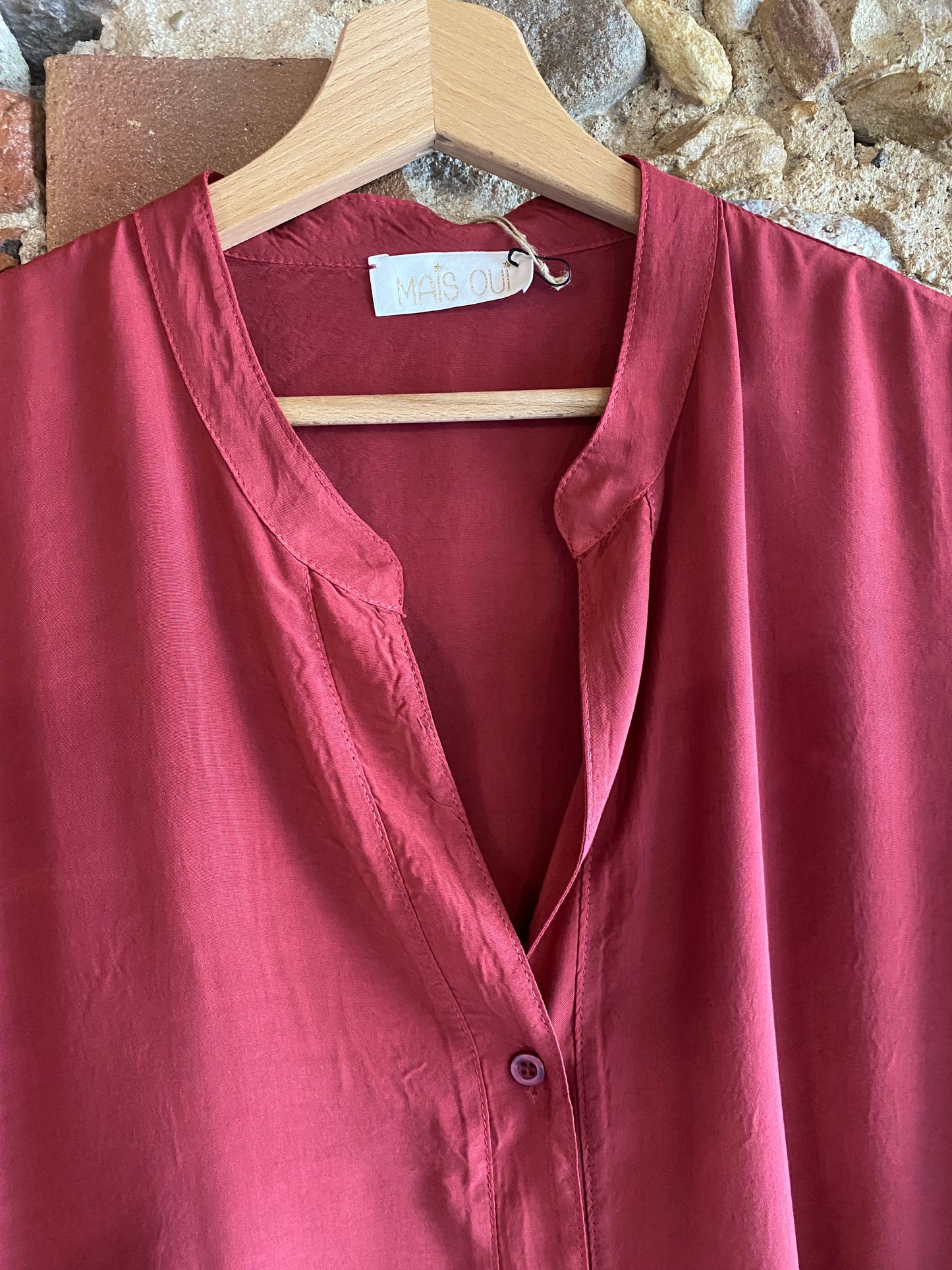 Blusa Anemone rubino