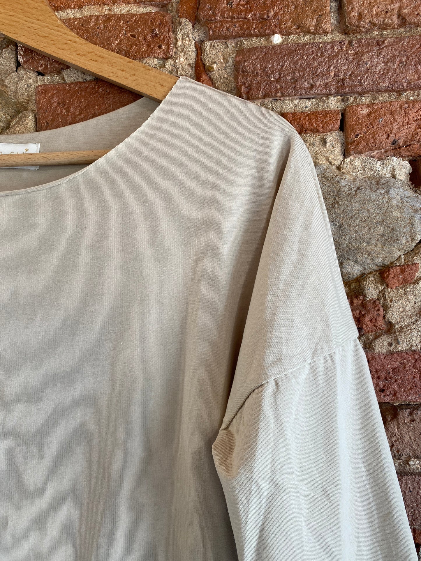 T-shirt Basic sabbia