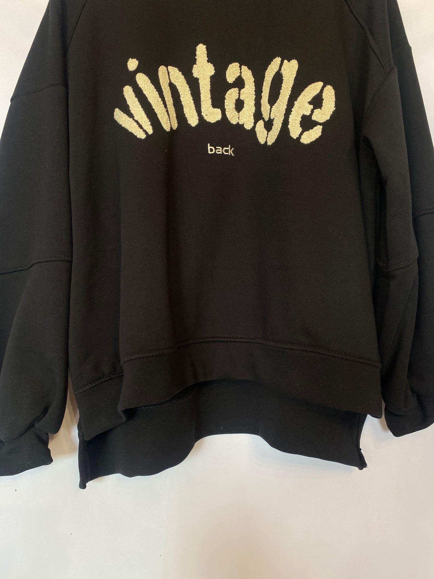 Felpa Vintage black