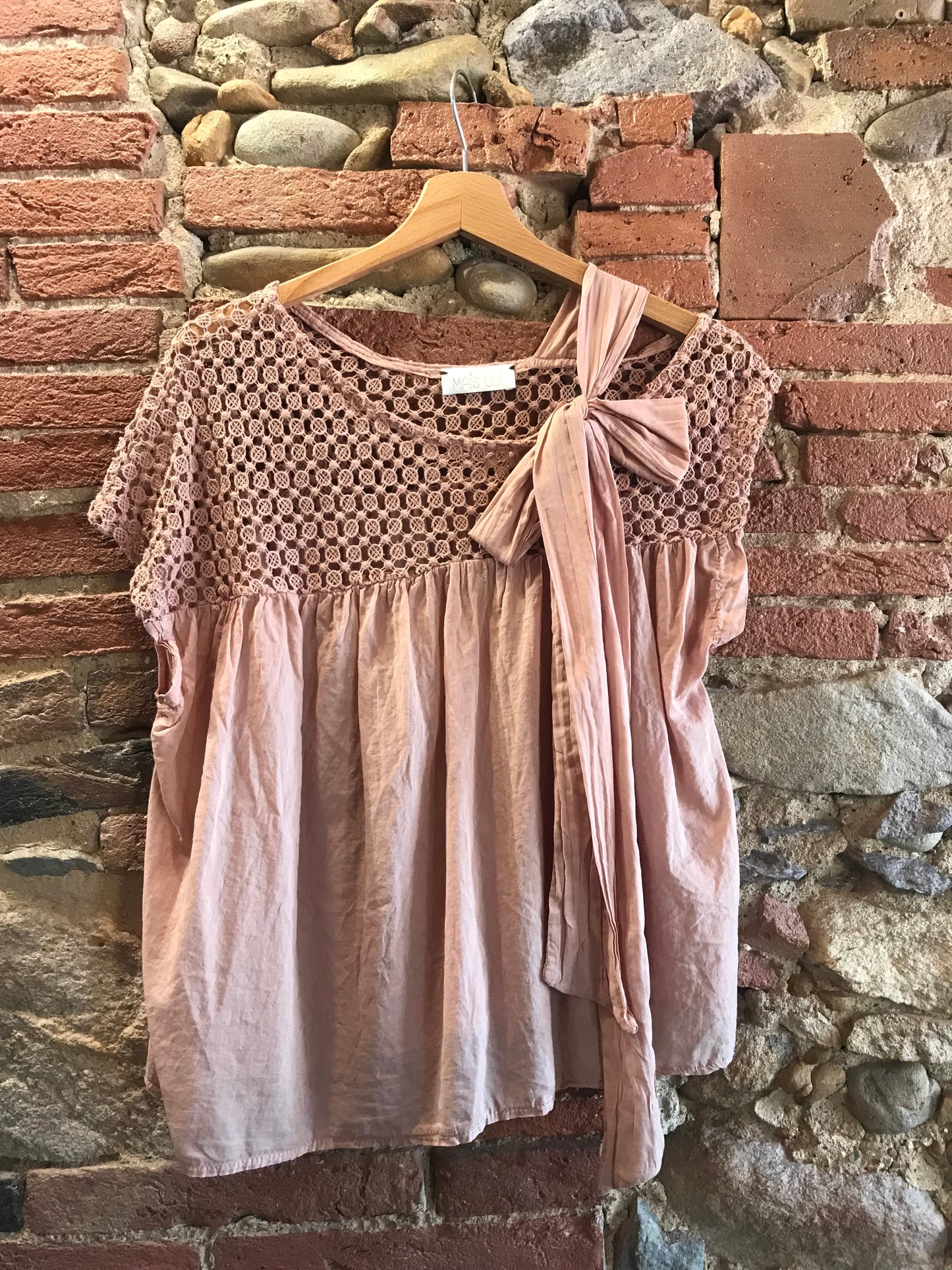 Blusa Jiji old rose