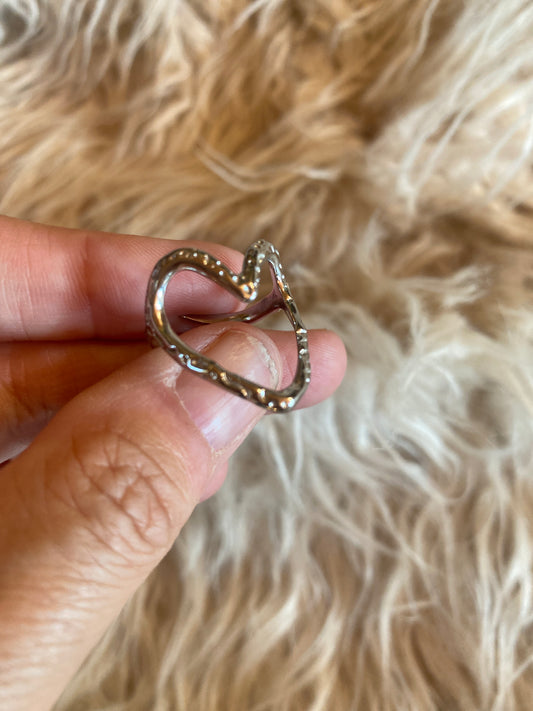 Anello Crisby cuore argento