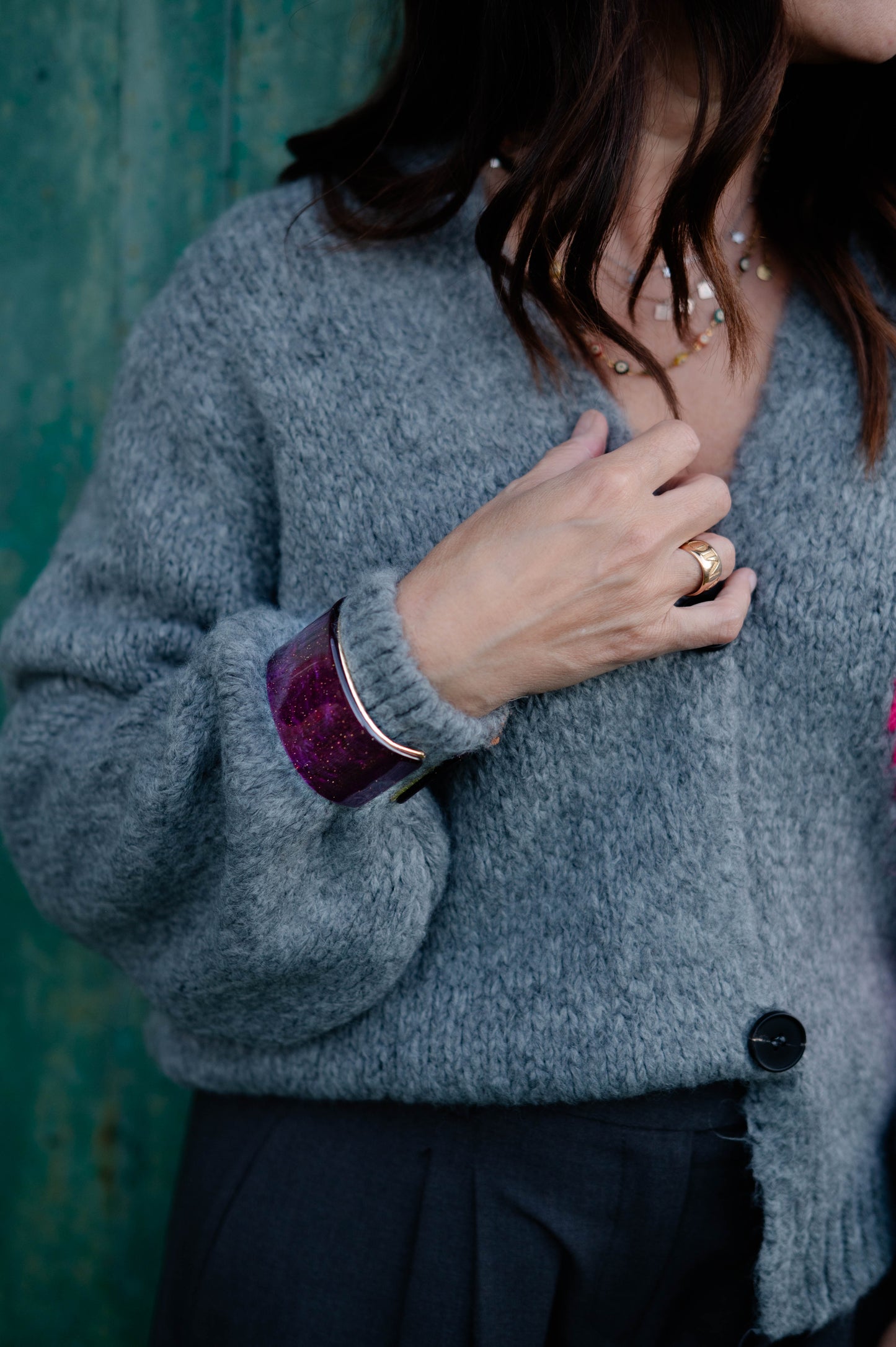 Bracciale a fascione Violet