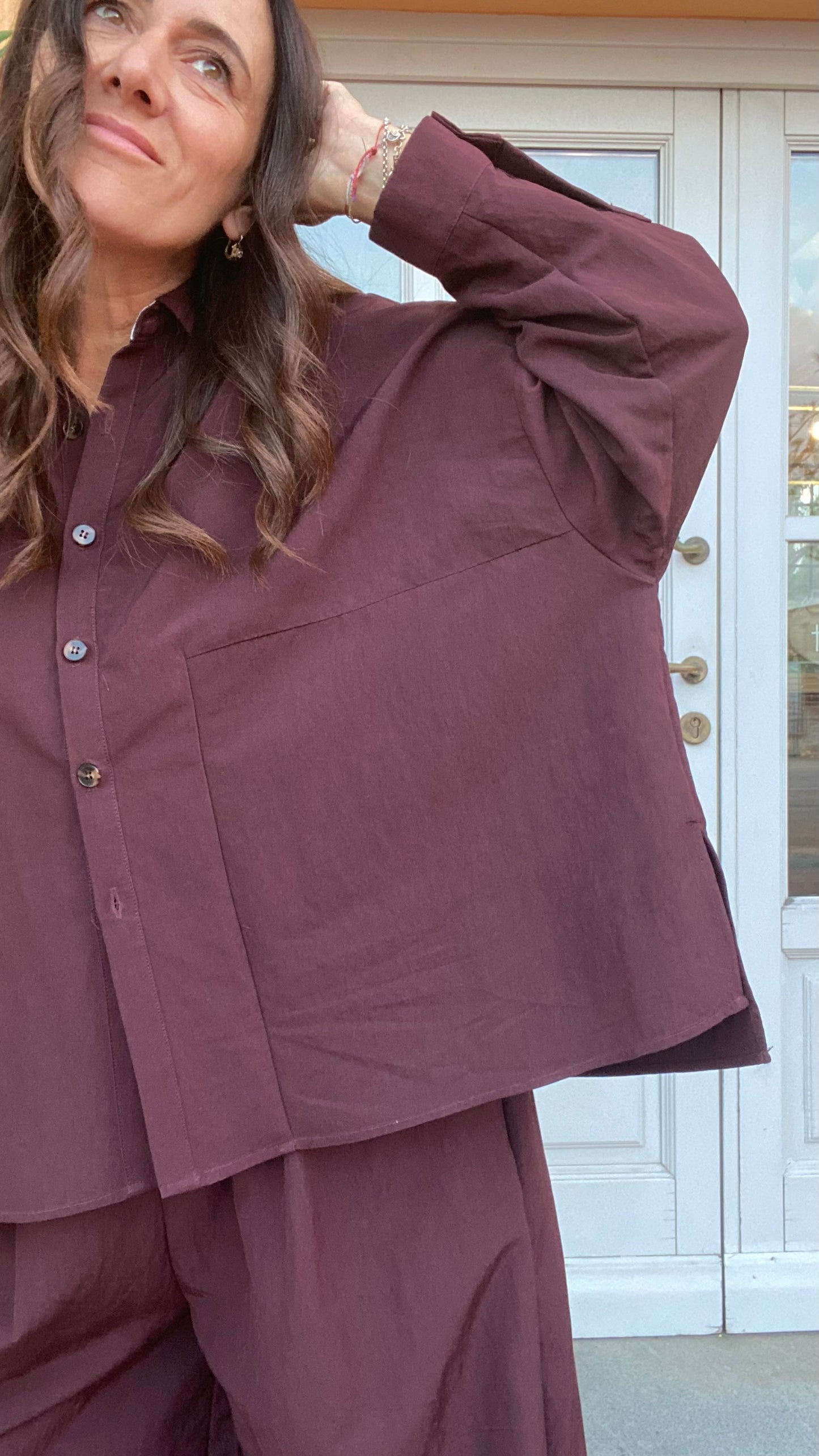 Camicia Aldo Burgundy