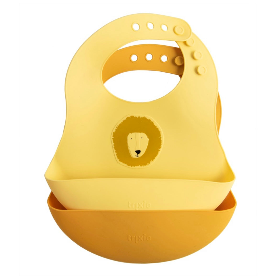 Set 2 bavaglini in silicone Leone