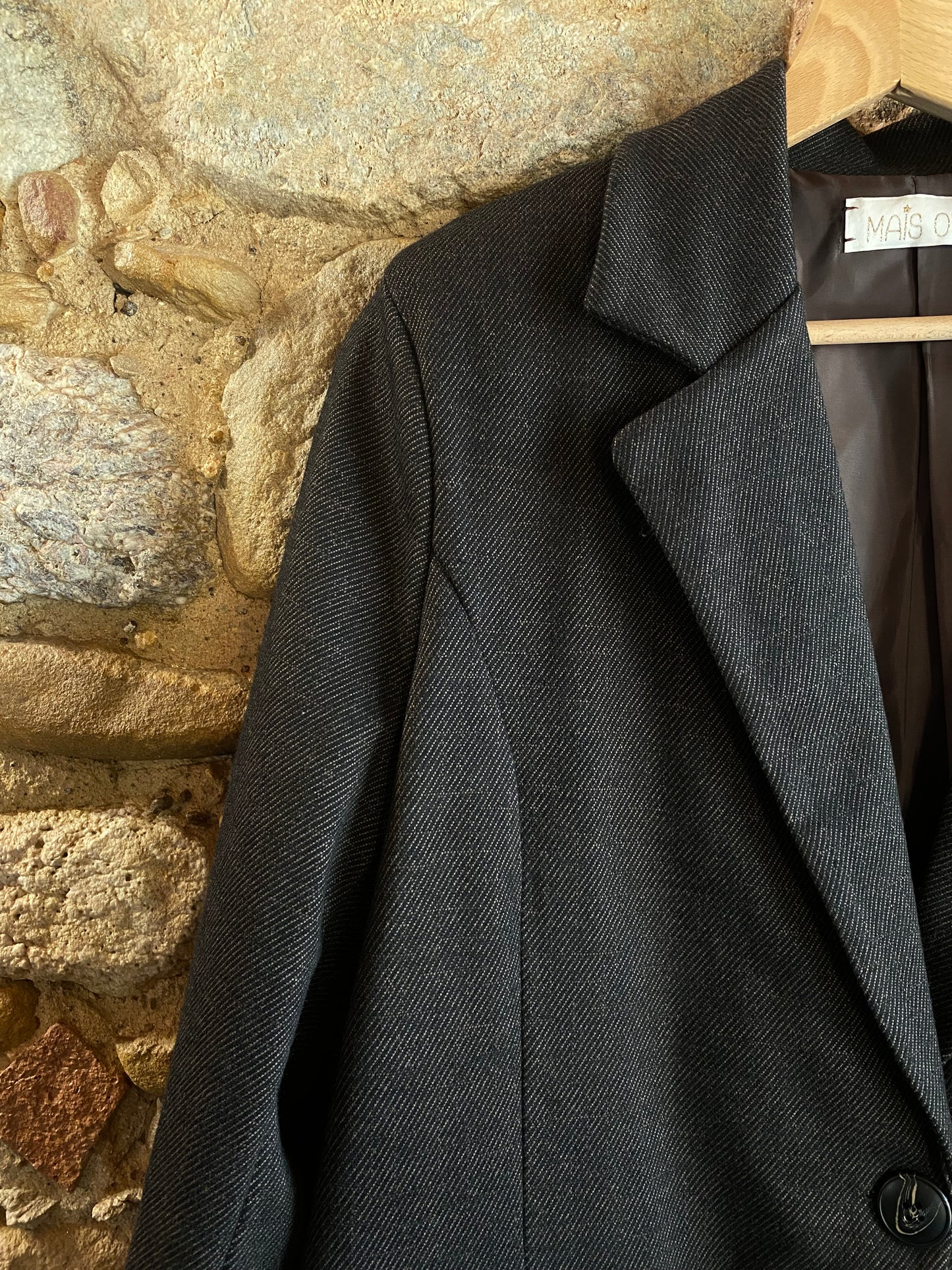 Giacca Virginia Spigata Dark Choco
