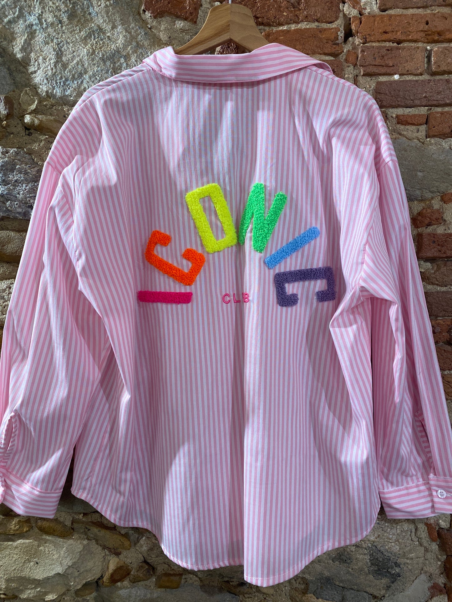 Camicia Iconic rosa