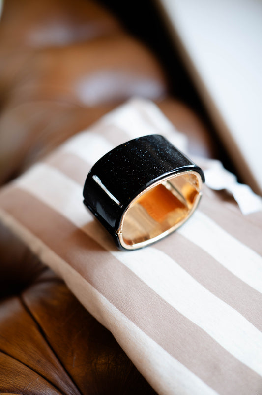 Bracciale a fascione nero
