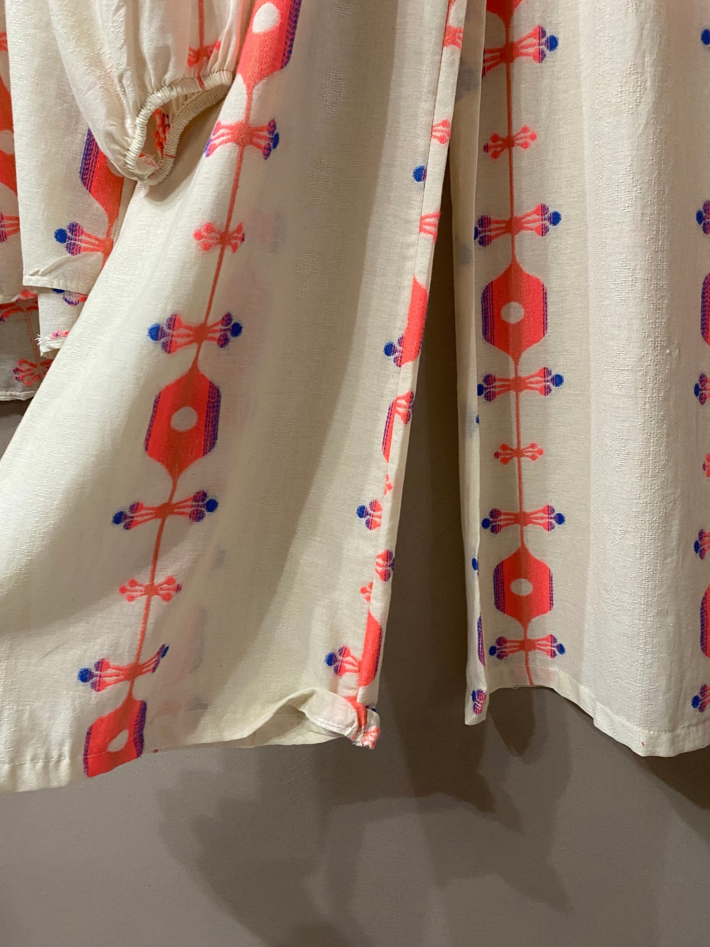 Completo Summer fluo in cotone dettagli fluo
