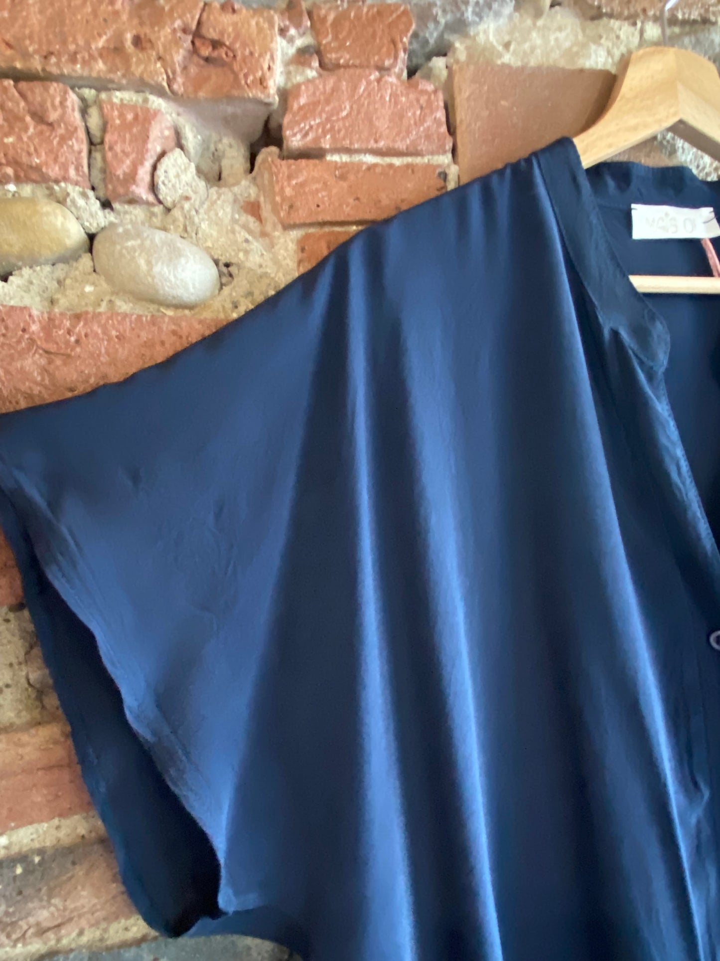 Blusa Anemone blu navy