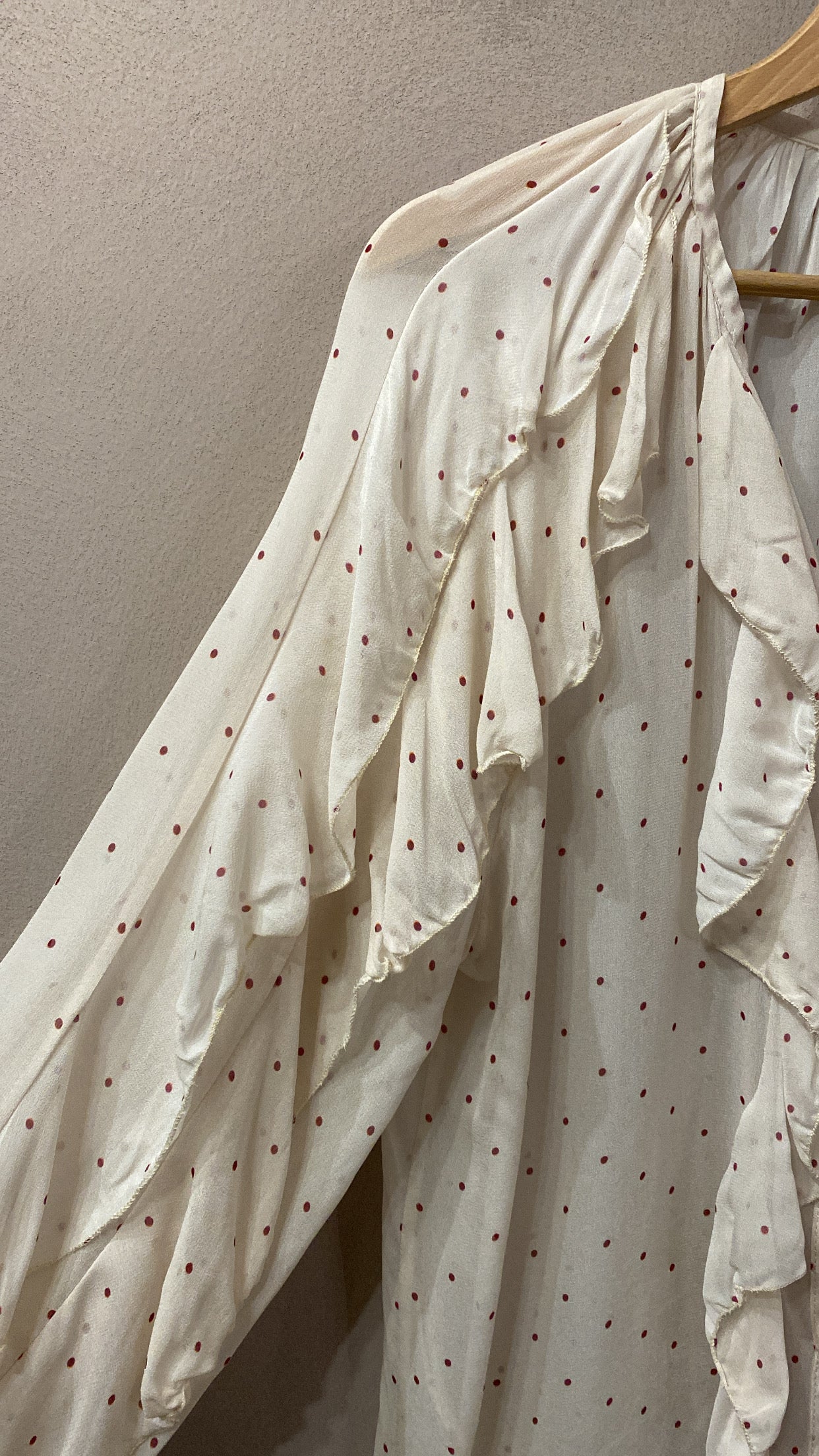 Camicia Elisa pois lampone