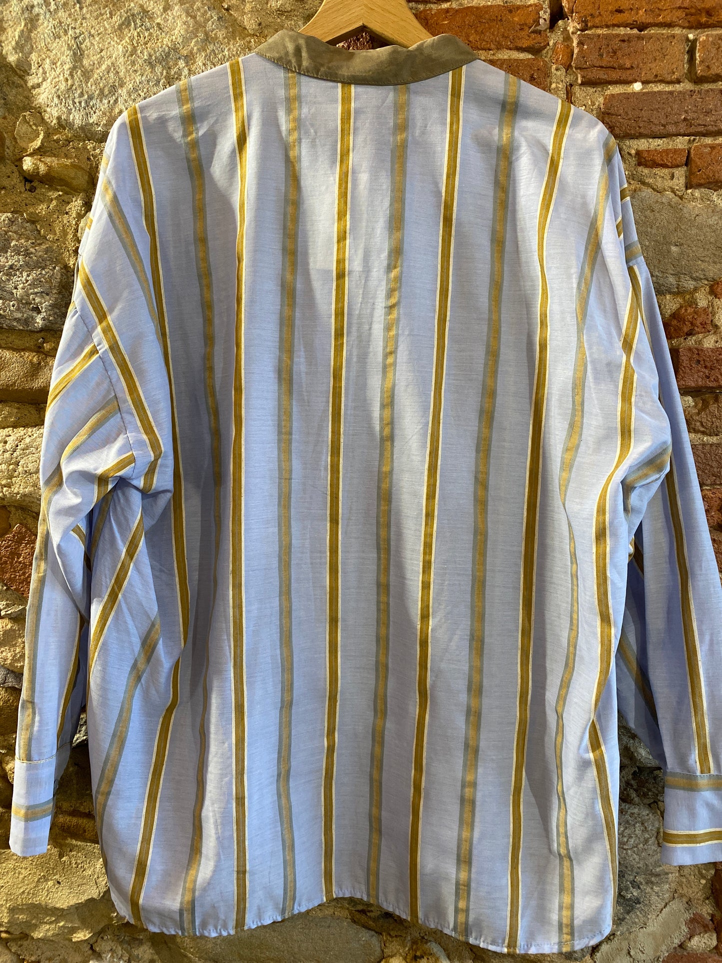 Camicia Karima azzurro camel