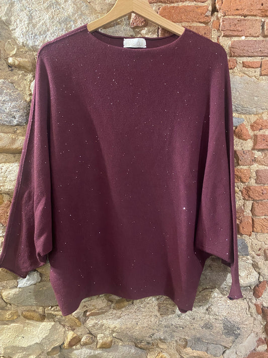 Maglia Odessa melanzana