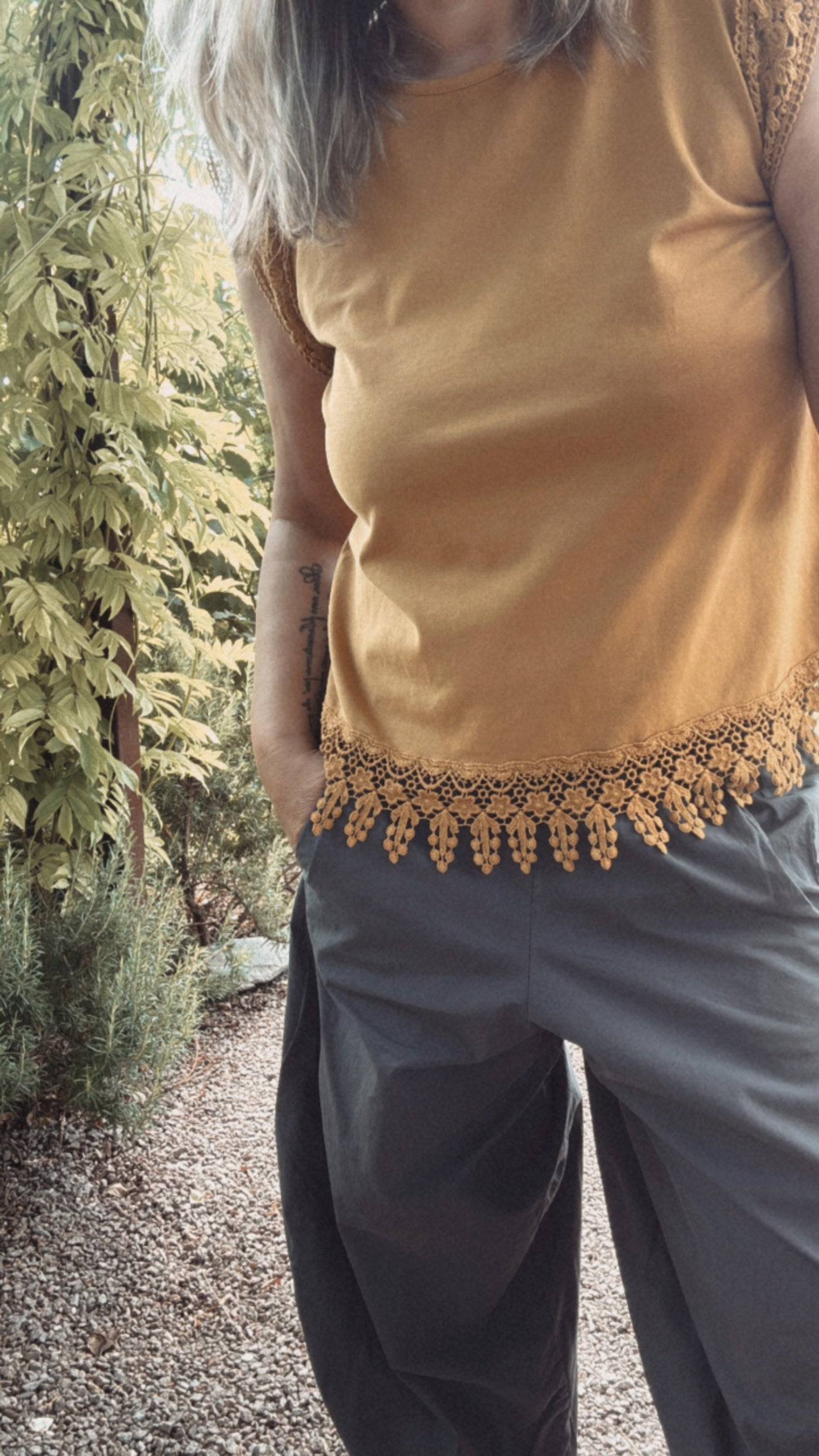 Maglia Jasmin senape