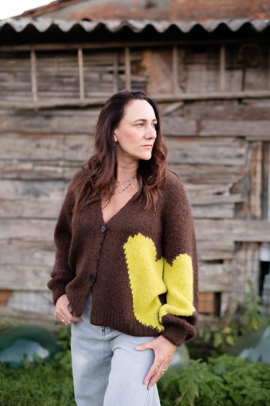 Cardigan Love choco