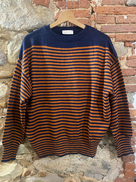 Maglioncino Dafne riga orange