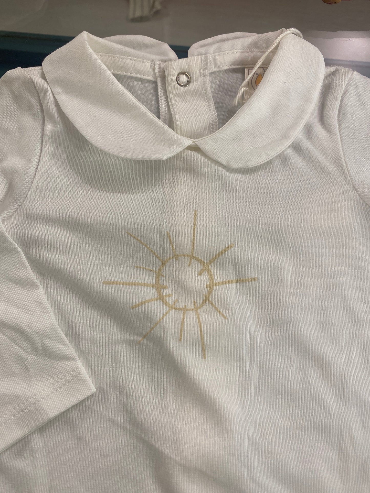 Tutina in tencell colore latte