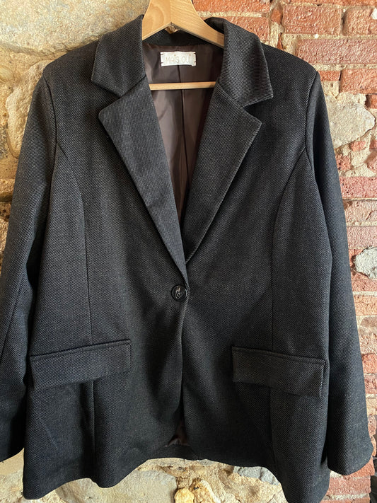 Giacca Virginia Spigata Dark Choco