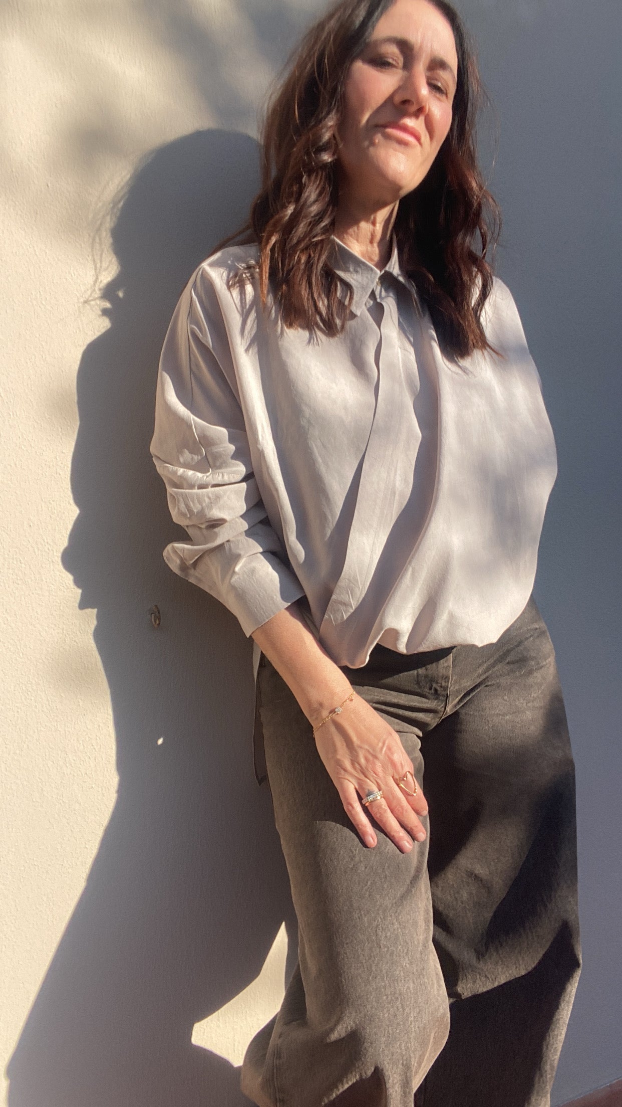 Camicia Baloon sand