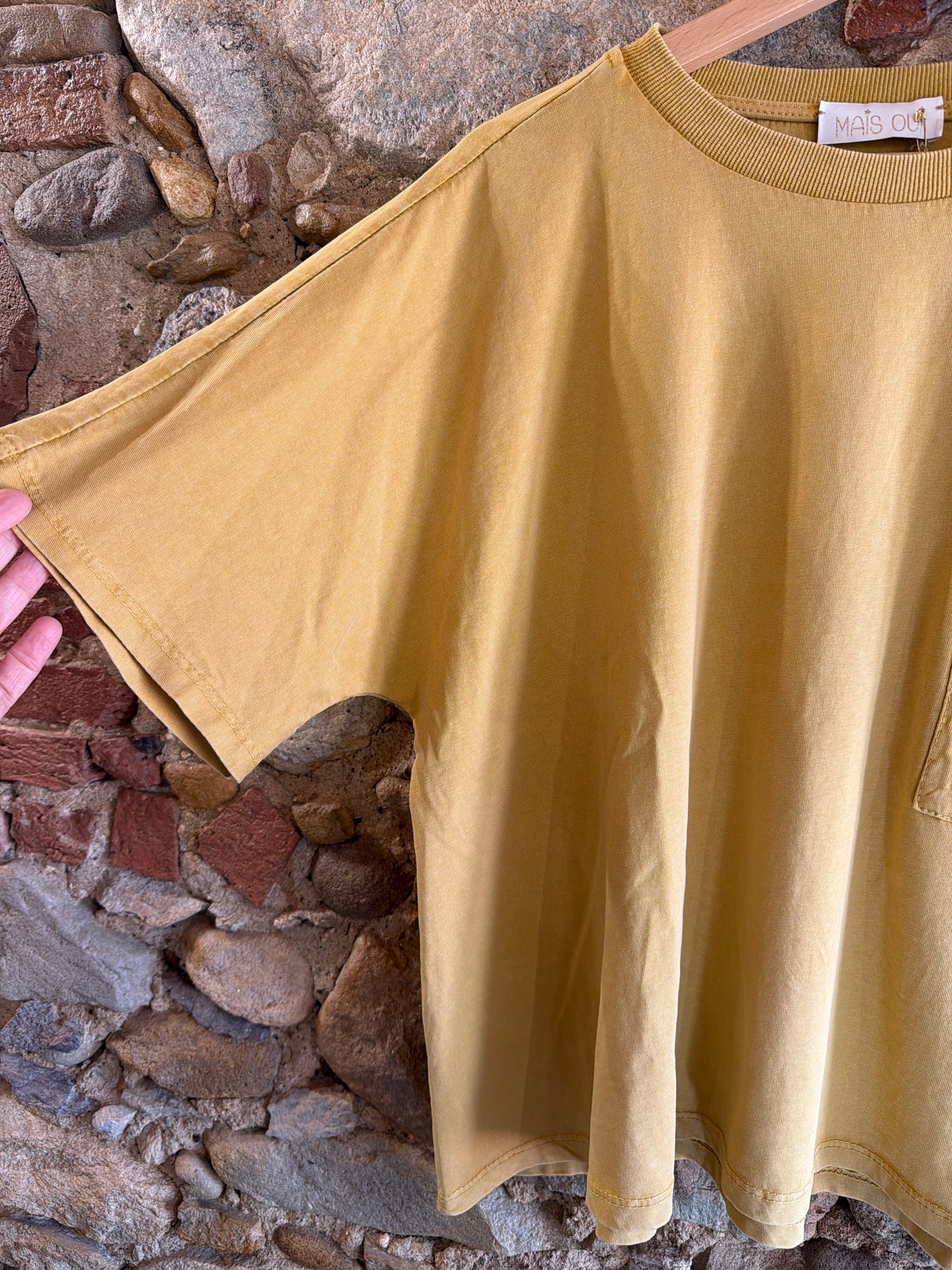 T-shirt Dora zafferano