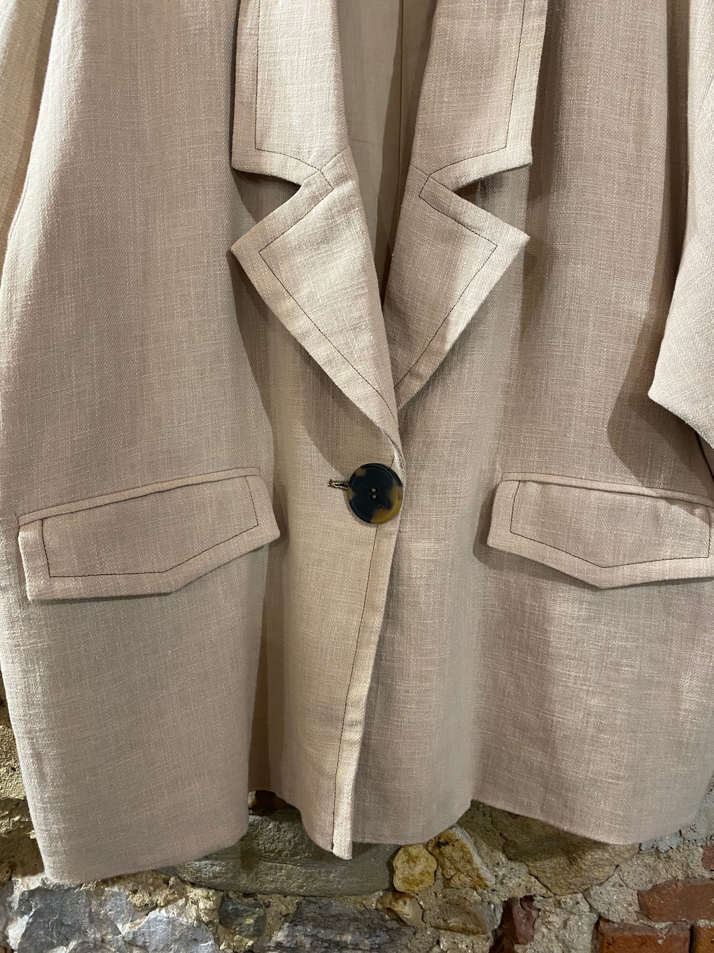 Blazer Odette cipria