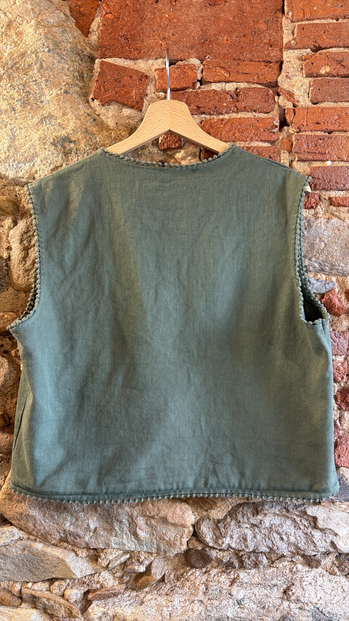 Gilet Luby green