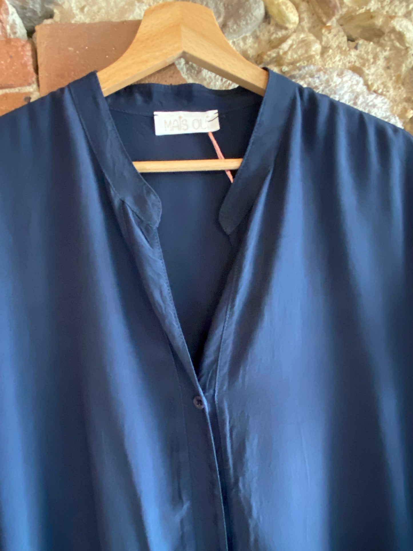 Blusa Anemone blu navy