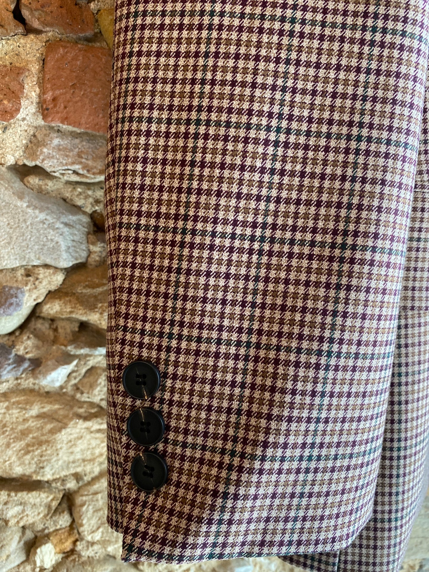 Giacca Mati micro check
