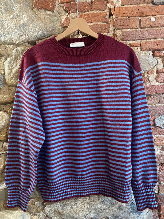 Maglioncino Dafne riga azzurra