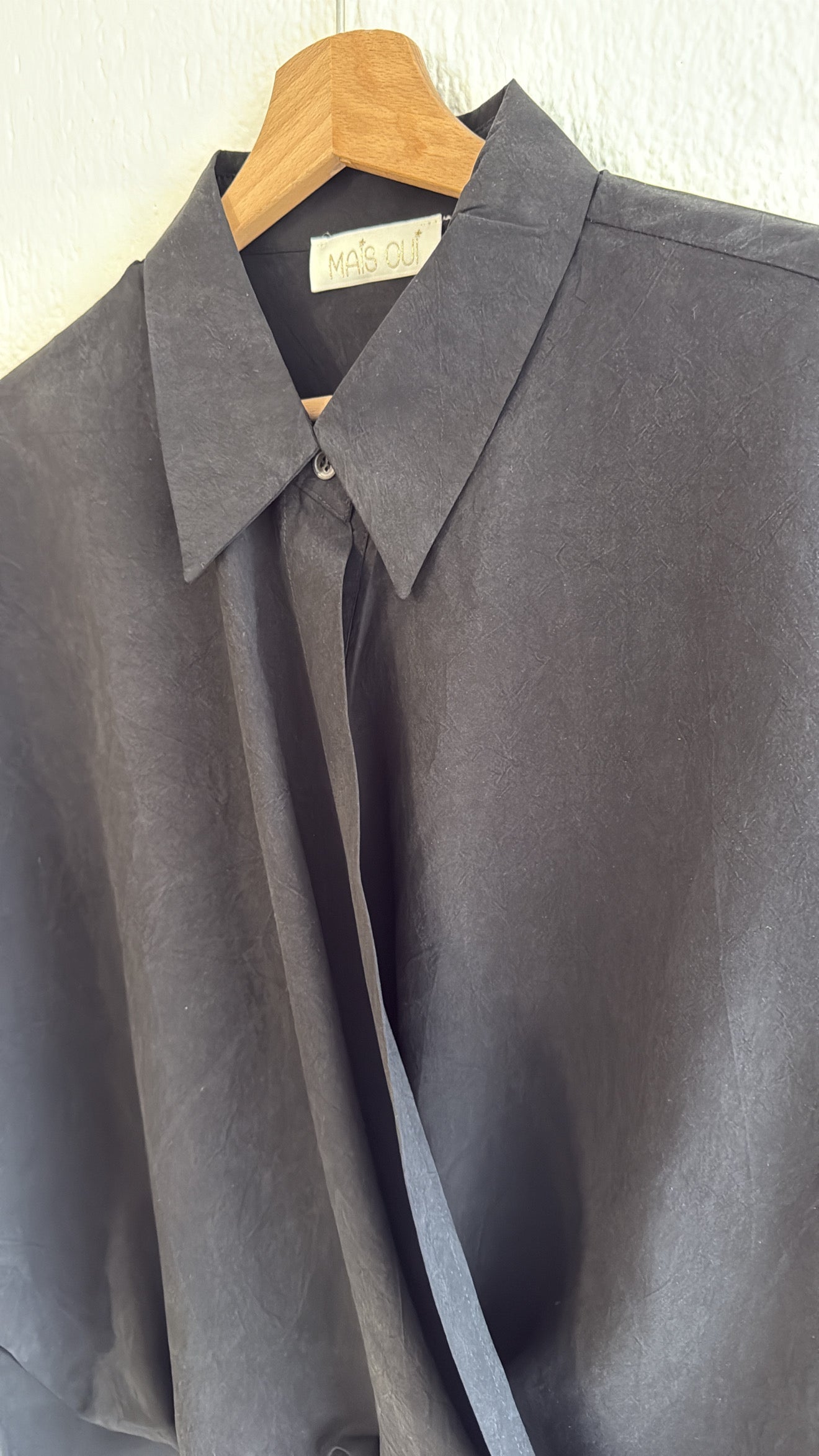 Camicia Baloon nera