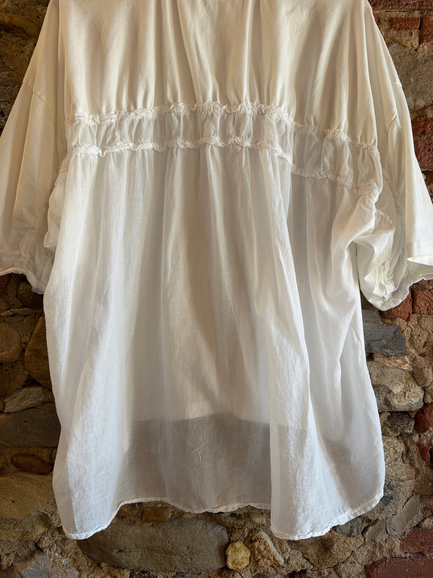 T-shirt Camille white