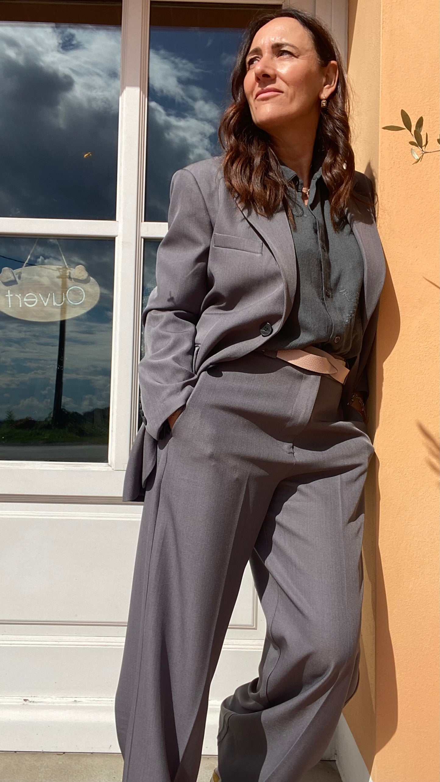Pantalone Jane grey