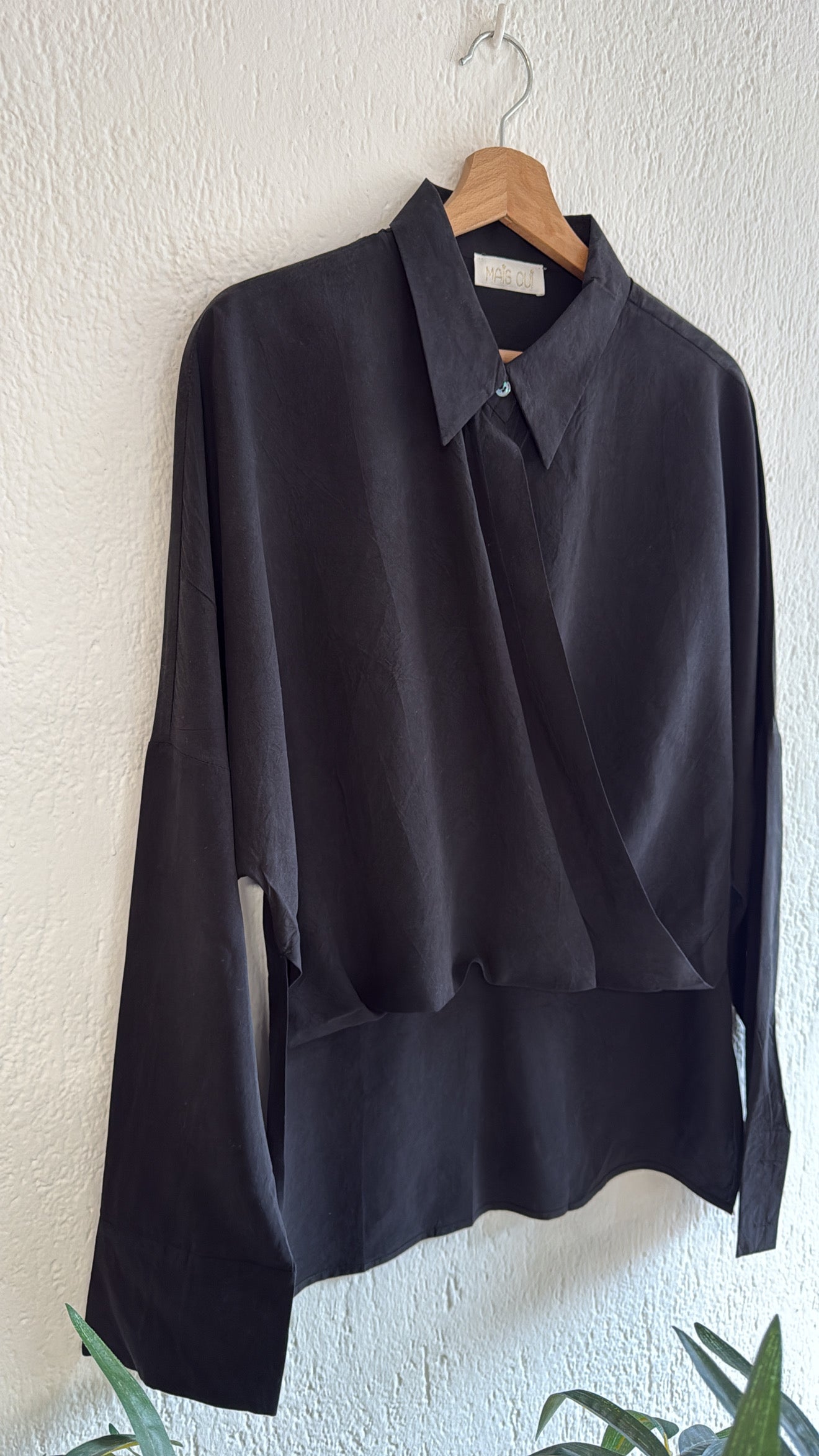 Camicia Baloon nera