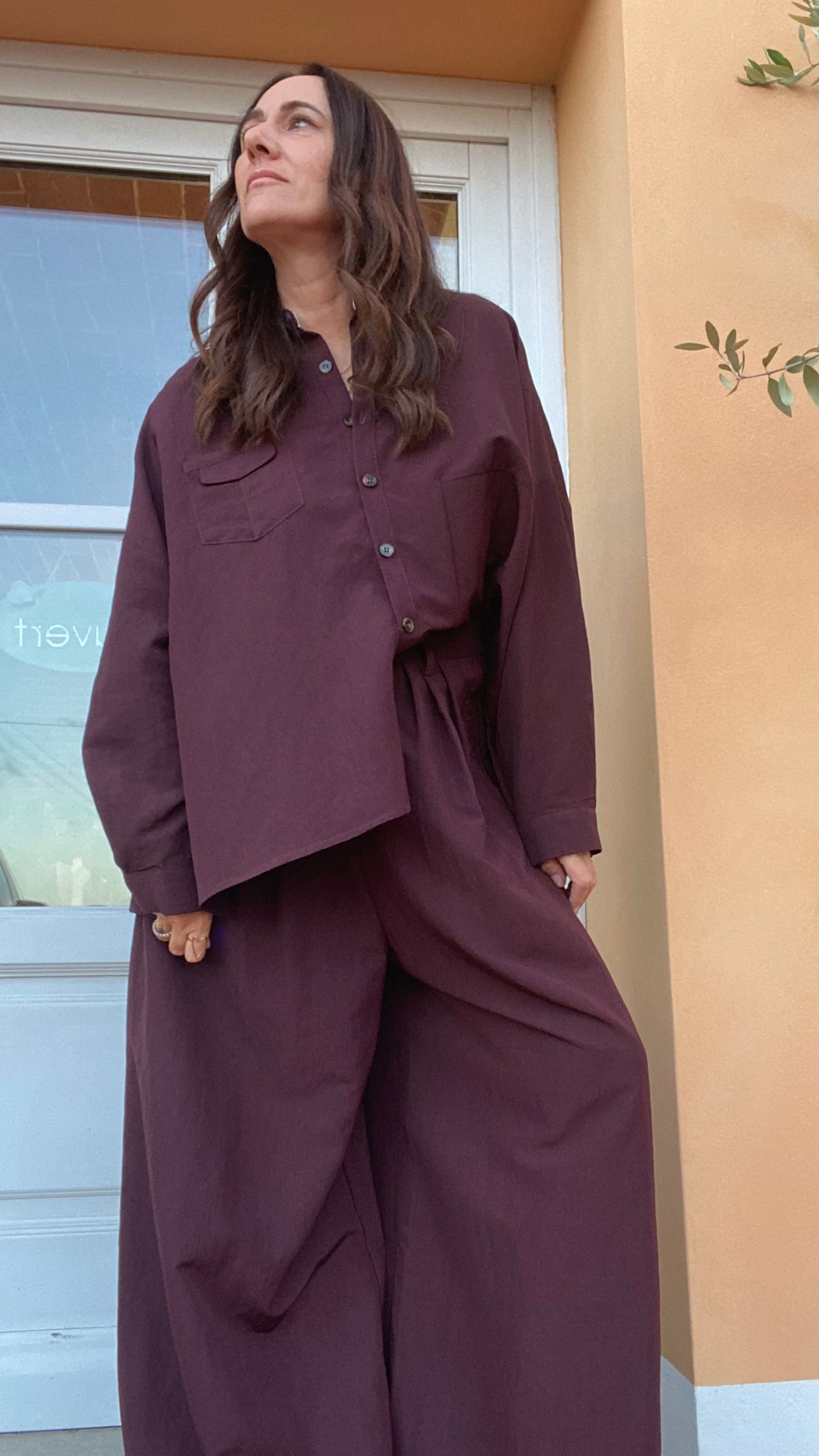Camicia Aldo Burgundy