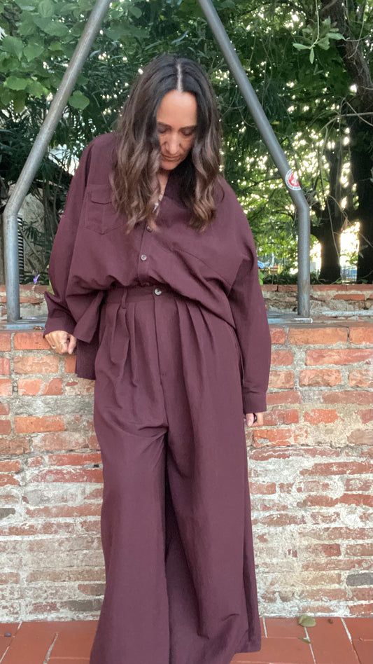 Pantalone Aldo Burgundy
