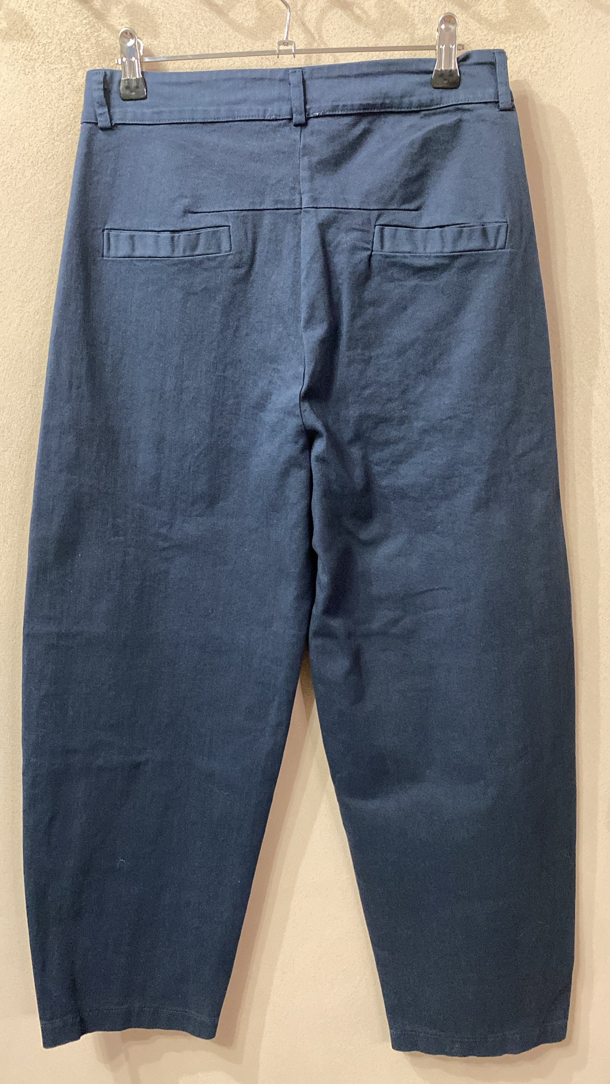 Pantalone Carrot blu navy