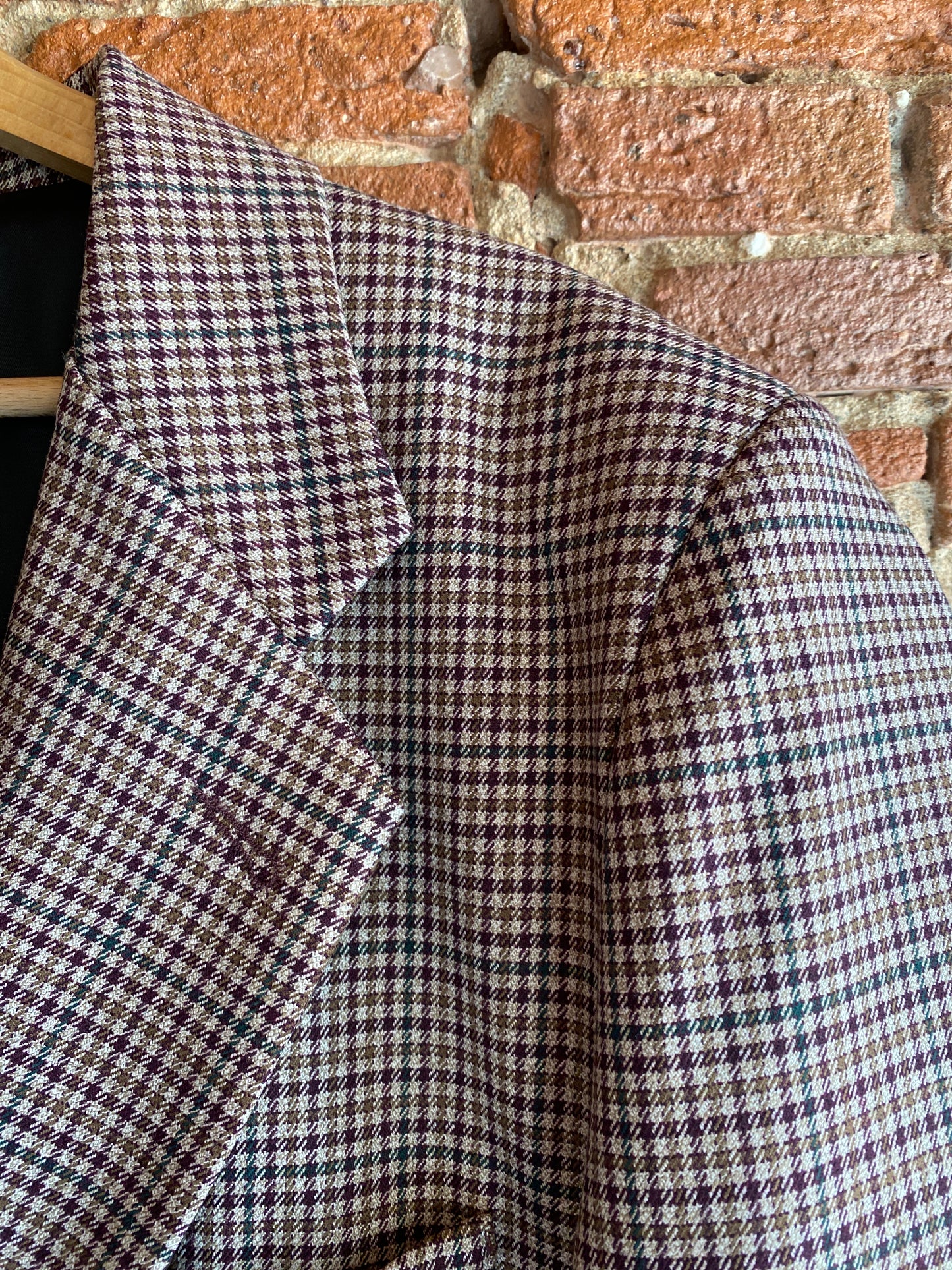 Giacca Mati micro check