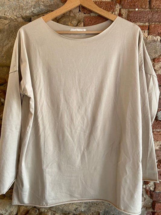 T-shirt Basic sabbia