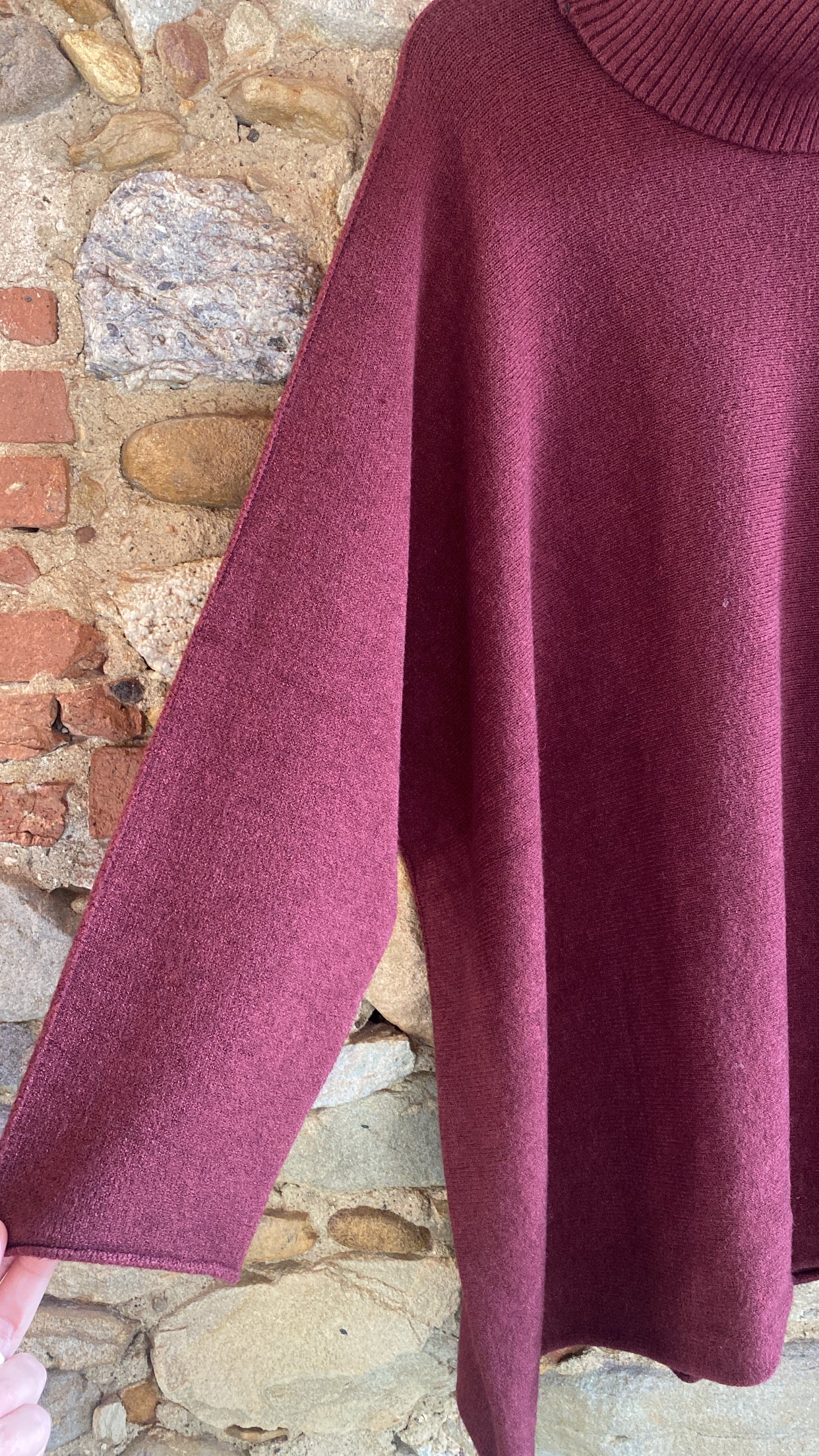 Maglia Winnie bordeaux