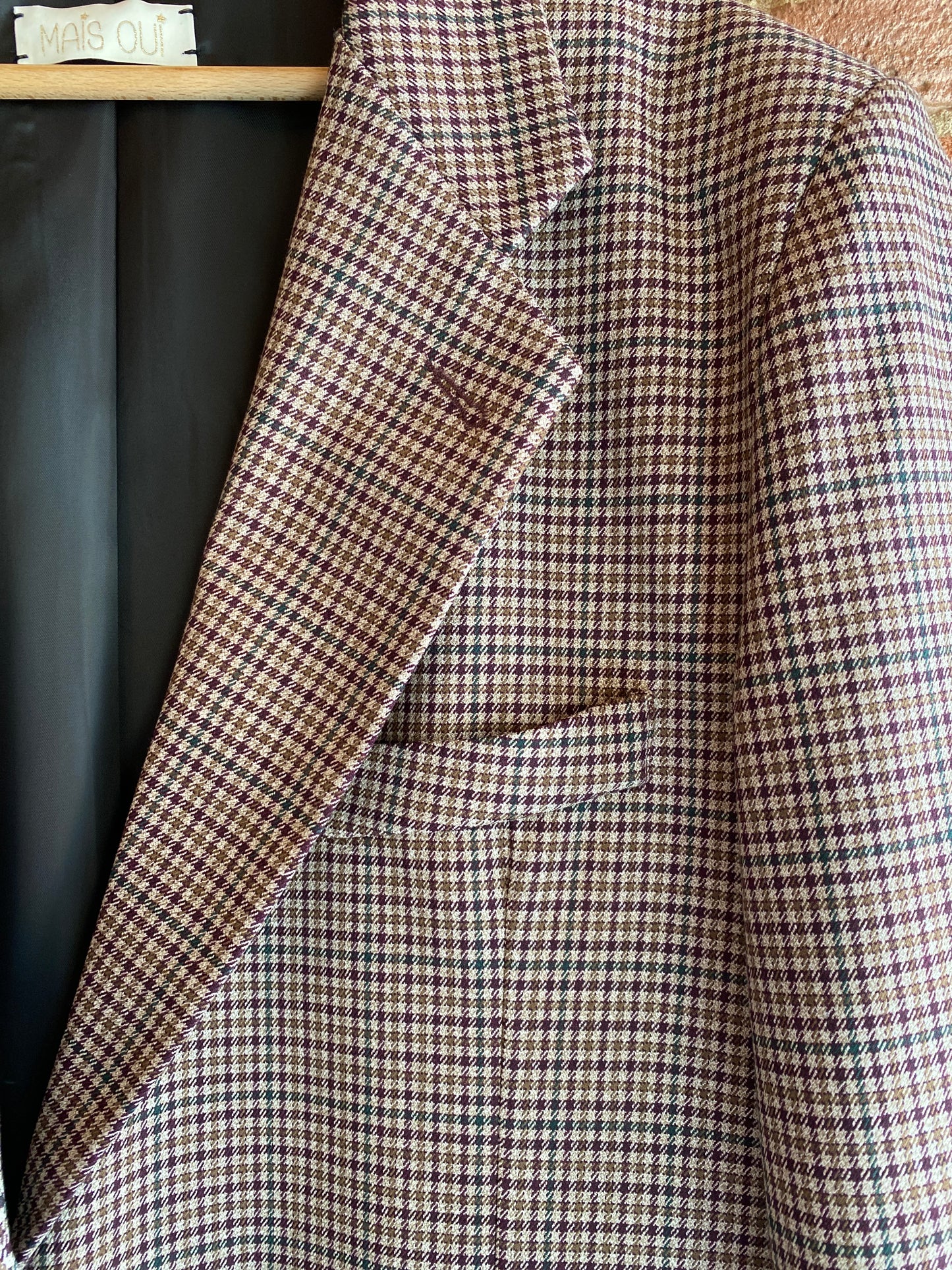 Giacca Mati micro check