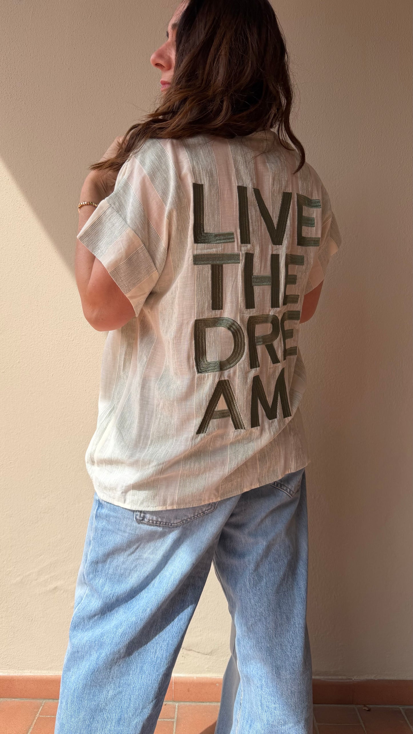 Camicia Live the Dream