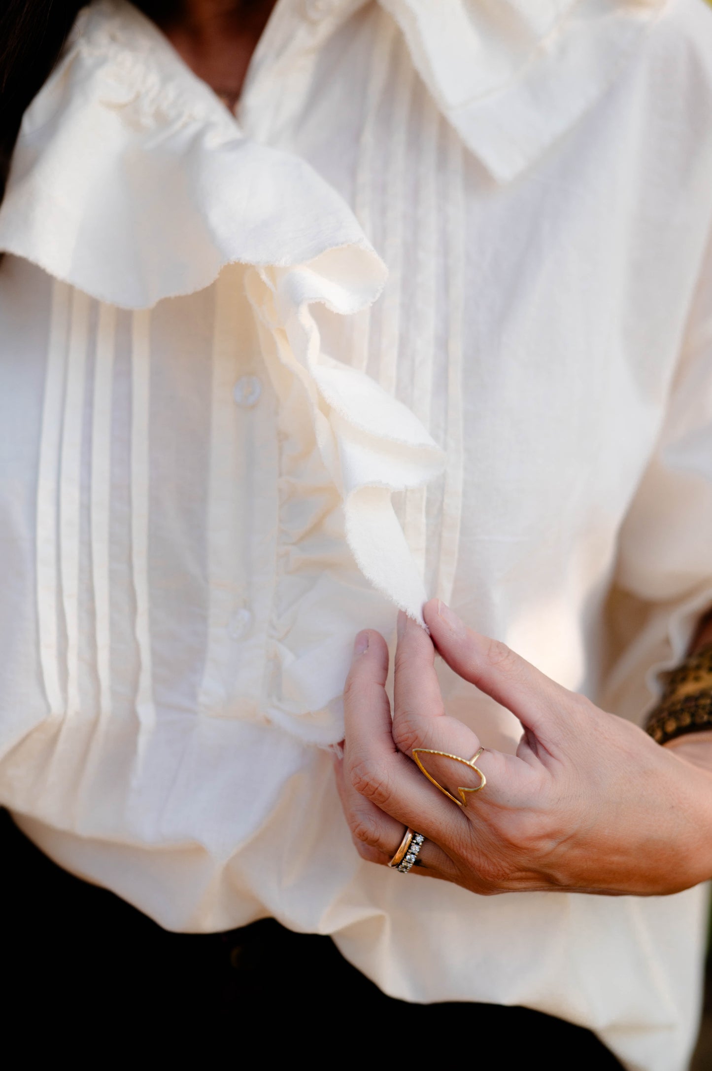 Camicia Adelina milk