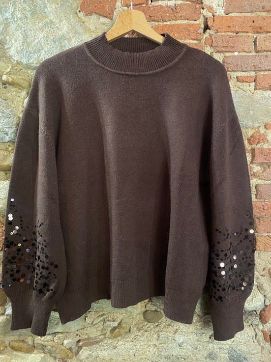Maglia Sparkle choco