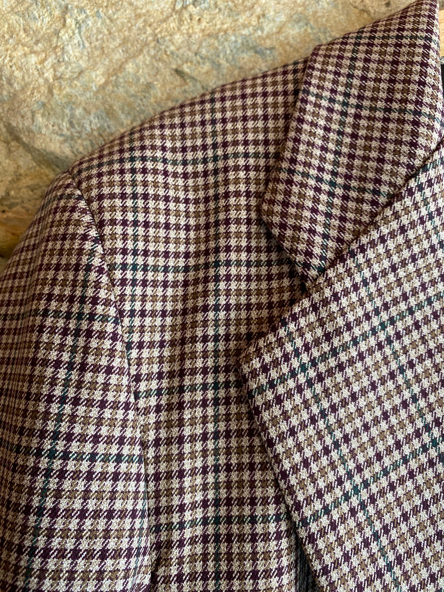 Giacca Mati micro check