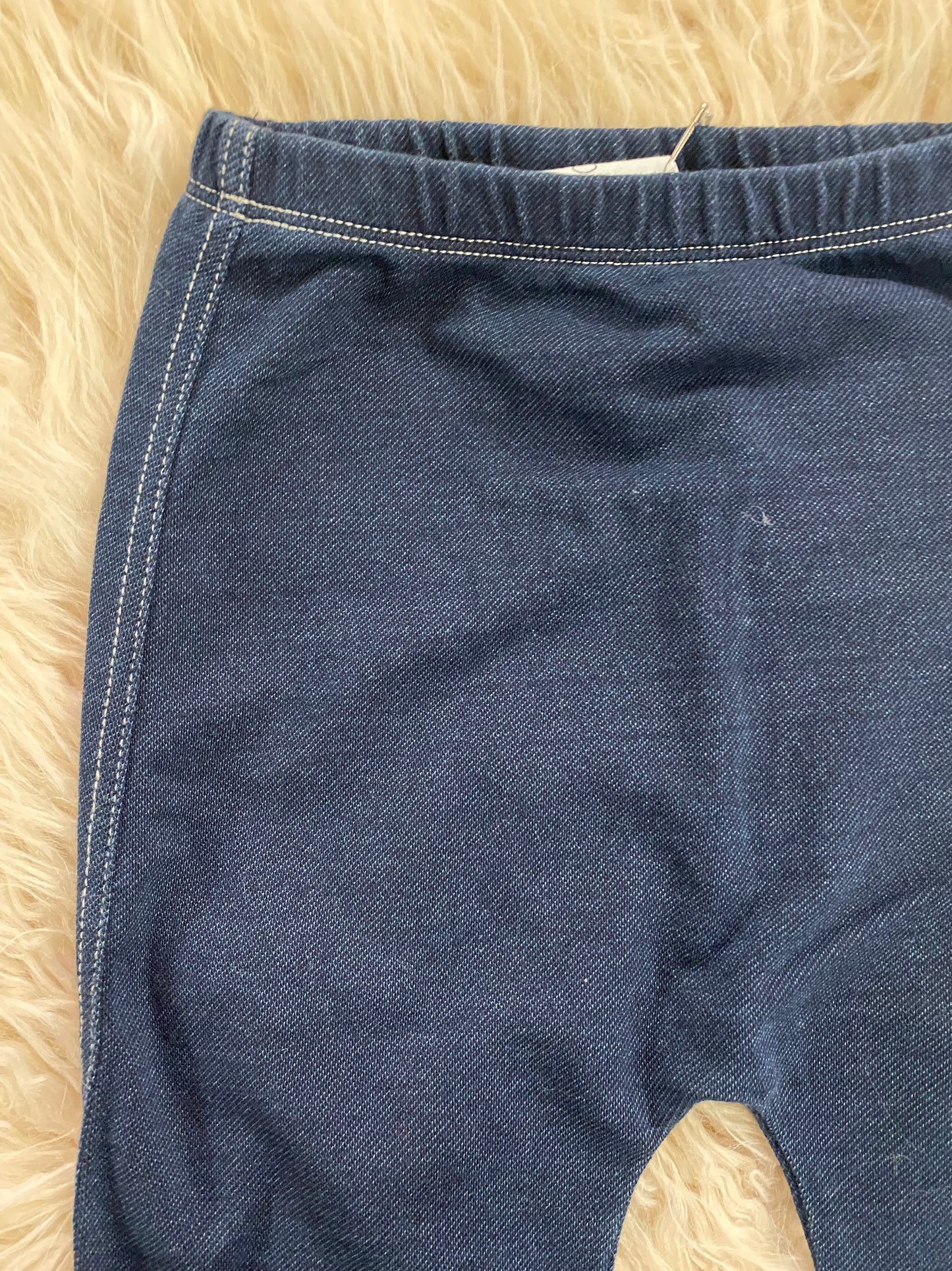 Pantalone cotone colore blu jeans