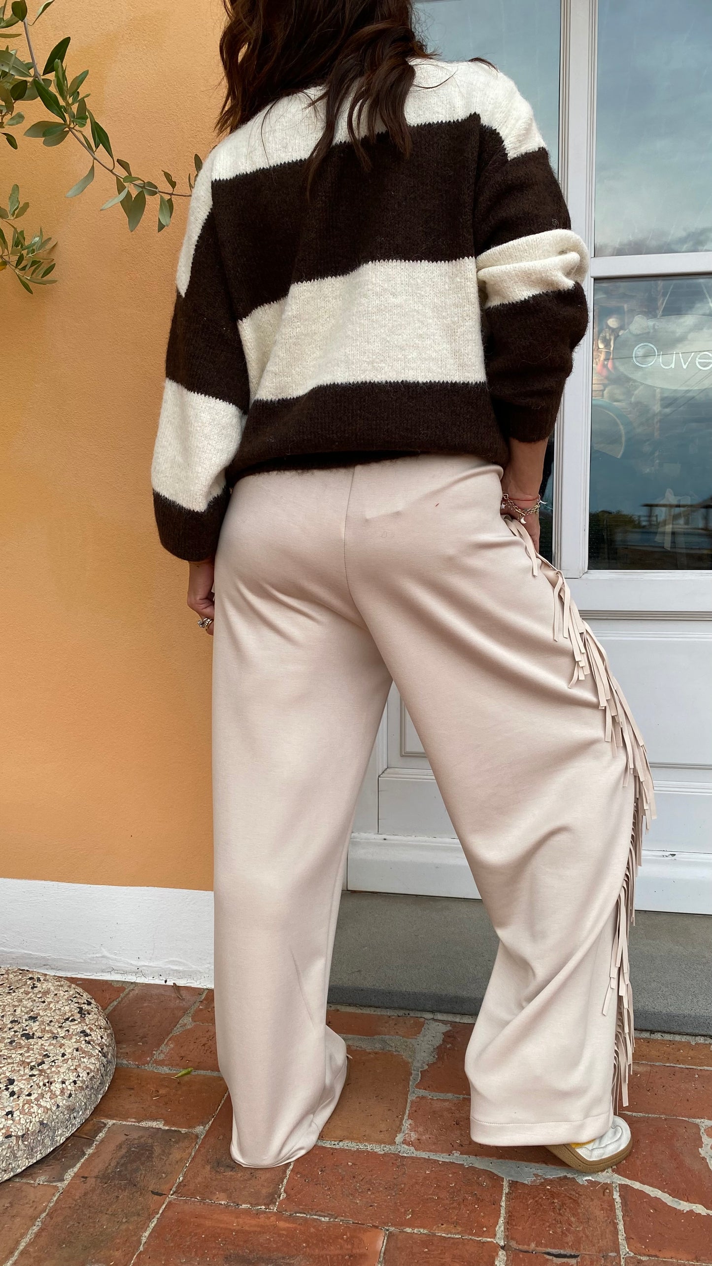 Maglione Amour is French choco
