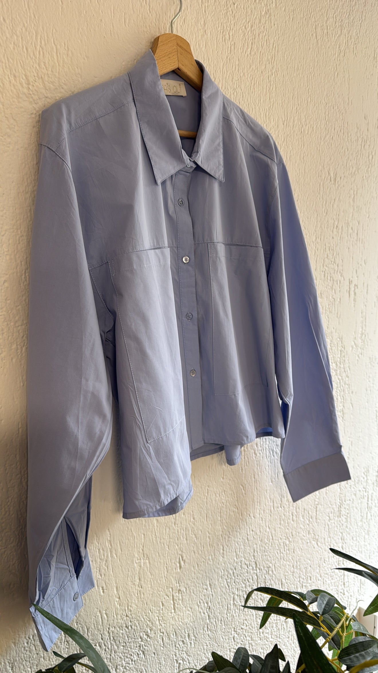 Camicia street azzurra