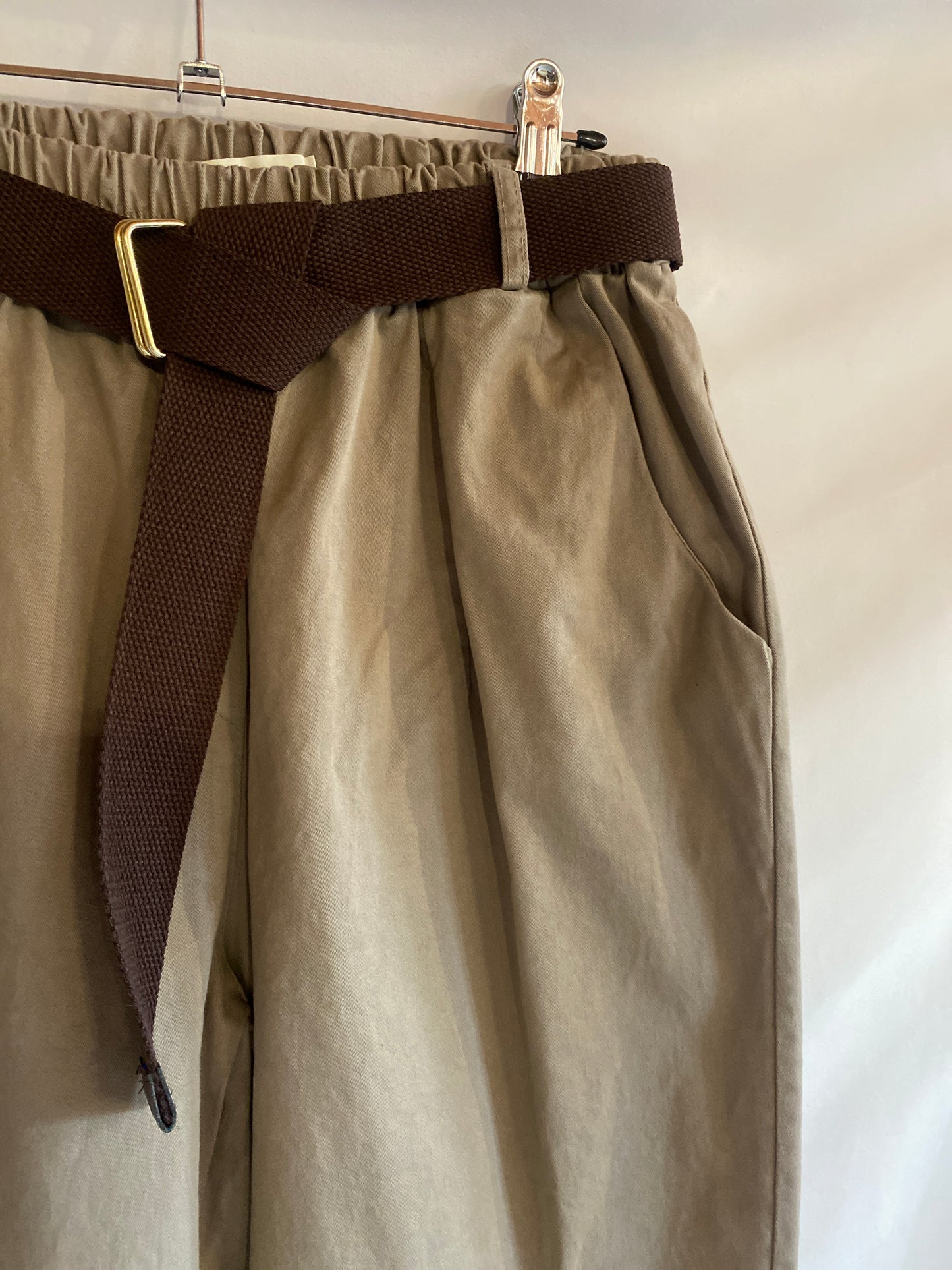 Pantalone Carlo taupe